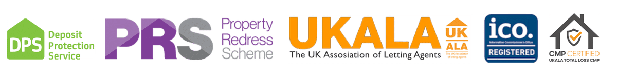 Accreditations: DPS, Property Redress Scheme, UKALA, ICO and CMP